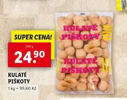 Lidl Kulaté piškoty nabídka