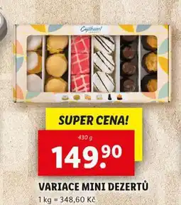 Lidl Variace mini dezertů nabídka