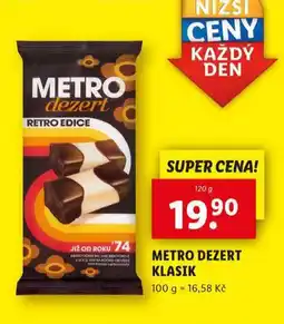 Lidl Metro dezert klasik nabídka
