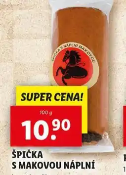 Lidl Špička s makovou náplní nabídka