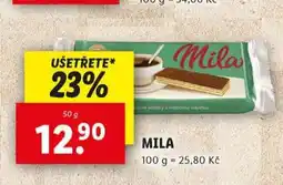 Lidl Mila nabídka