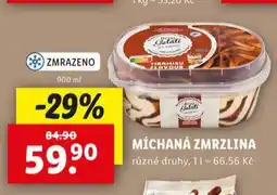 Lidl Míchaná zmrzlina nabídka