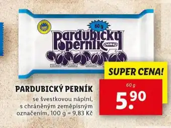 Lidl Pardubický perník nabídka