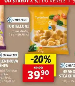 Lidl Tortelloni nabídka