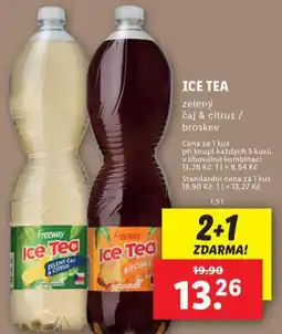 Lidl Ice tea nabídka