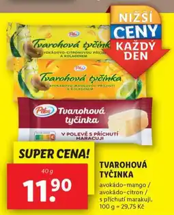 Lidl Tvarohová tyčinka nabídka