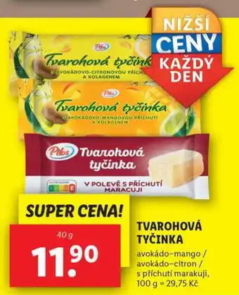 Lidl Tvarohová tyčinka nabídka