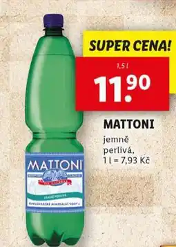 Lidl Mattoni nabídka