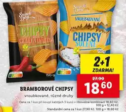 Lidl Bramborové chipsy nabídka