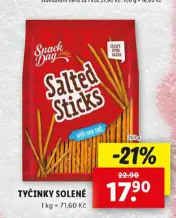 Lidl Tyčinky solené nabídka