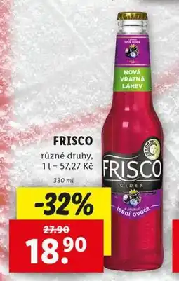 Lidl Frisco nabídka