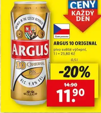 Lidl Pivo argus nabídka