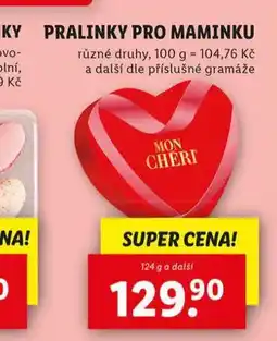 Lidl Pralinky pro maminku nabídka
