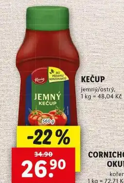 Lidl Kečup nabídka
