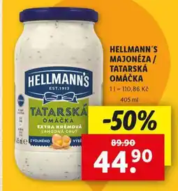 Lidl Hellmann's majonéza nabídka