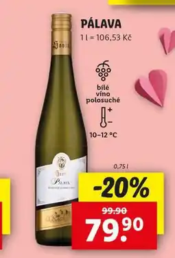 Lidl Pálava nabídka