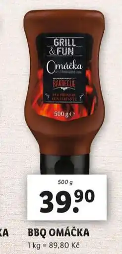 Lidl Bbq omáčka nabídka