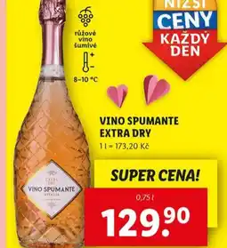 Lidl Vino spumante extra dry nabídka