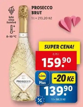 Lidl Prosecco brut nabídka