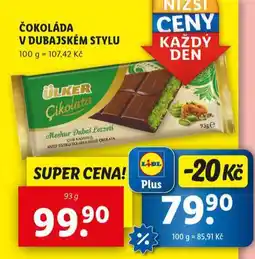 Lidl Čokoláda v dubajském stylu nabídka