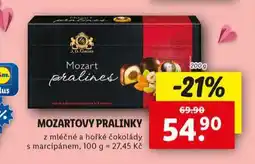 Lidl Mozartovy pralinky nabídka