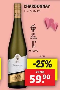 Lidl Chardonnay nabídka