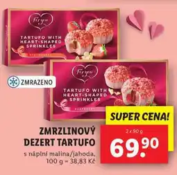 Lidl Zmrzlinový dezert tartufo nabídka