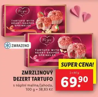 Lidl Zmrzlinový dezert tartufo nabídka