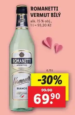 Lidl Romanetti vermut nabídka