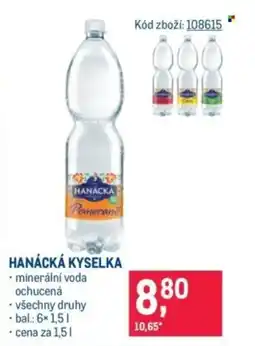 Makro Hanácká Kyselka nabídka