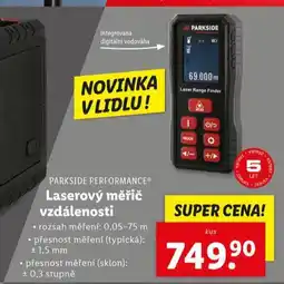 Lidl Laserový měřič vzdálenosti nabídka