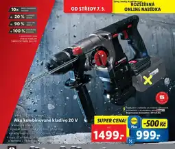 Lidl Aku kombinované kladivo nabídka