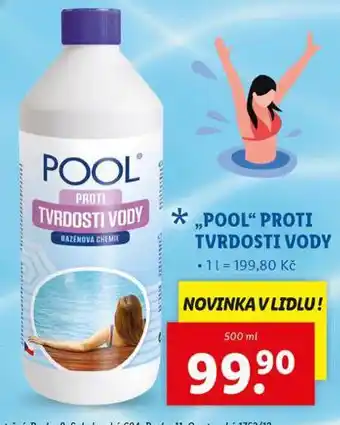 Lidl Pool proti tvrdosti vody nabídka