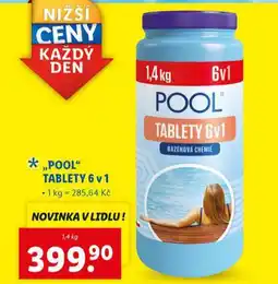 Lidl Pool tablety 6 v 1 nabídka