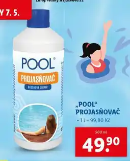 Lidl Pool projasňovač nabídka