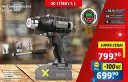 Lidl Aku horkovzdušná pistole nabídka