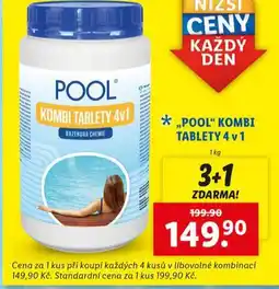 Lidl Pool kombi tablety nabídka