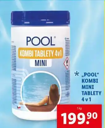 Lidl Pool kombi mini tablety nabídka