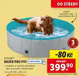 Lidl Bazén pro psy nabídka