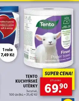 Lidl Tento kuchyňské utěrky nabídka