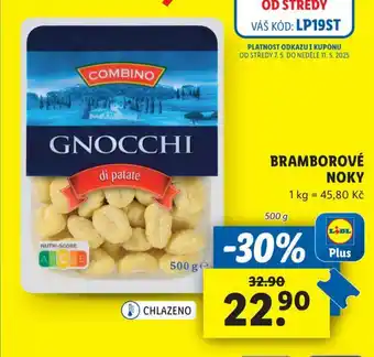 Lidl Bramborové noky nabídka