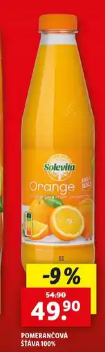 Lidl Pomerančová šťáva nabídka