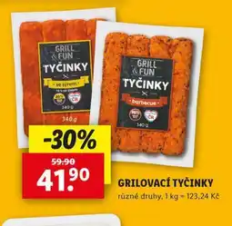 Lidl Grilovací tyčinky nabídka
