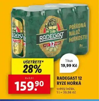 Lidl Pivo radegast nabídka