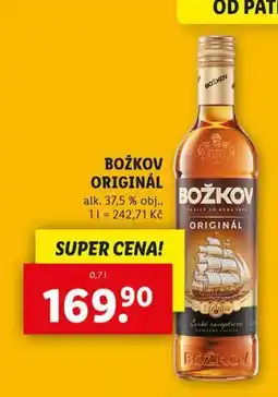 Lidl Božkov originál nabídka