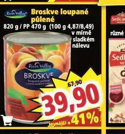Norma Broskve půlené loupané nabídka