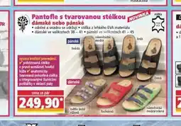 Norma Pantofle s tvarovanou stélkoi nabídka
