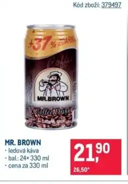 Makro MR. BROWN nabídka
