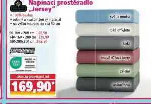 Norma Napínací prostěradlo 180-200 x 200 cm nabídka