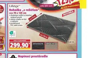 Norma Rohožka s reliéfem nabídka